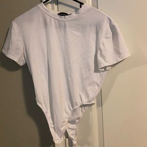 Prettylittlething simple t-shirt bodysuit